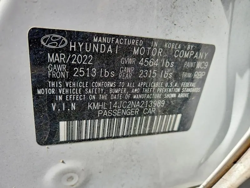 2022 HYUNDAI SONATA N LINE  