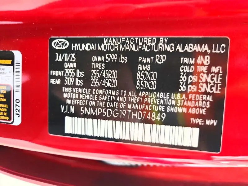 2026 HYUNDAI SANTA FE CALLIGRAPHY  