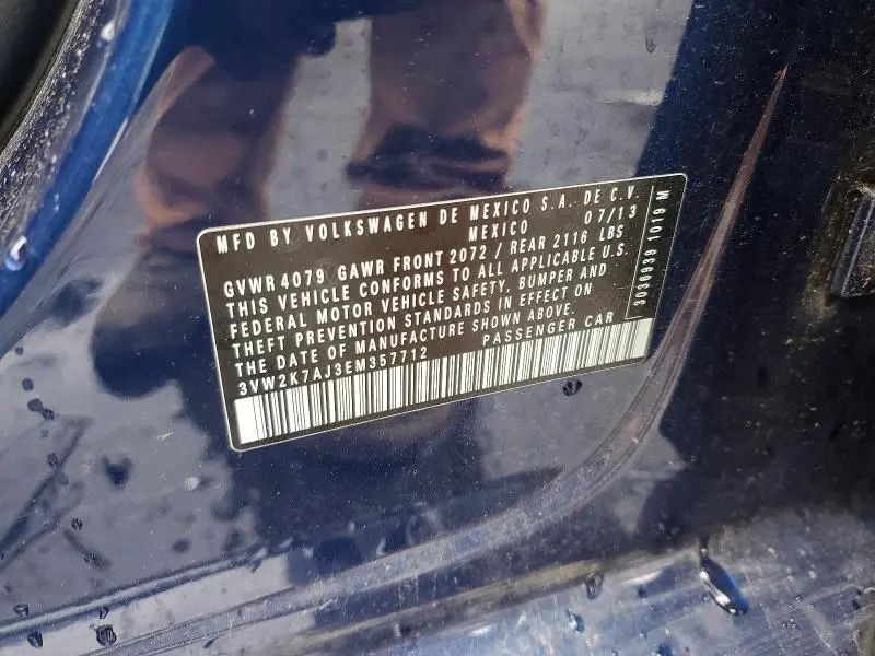 2014 VOLKSWAGEN JETTA BASE  
