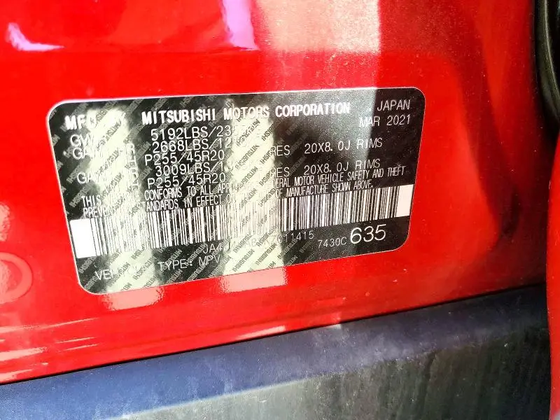 2022 MITSUBISHI OUTLANDER SE  