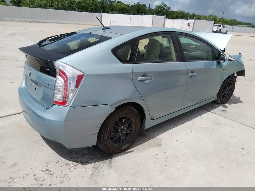 2012 TOYOTA PRIUS THREE
