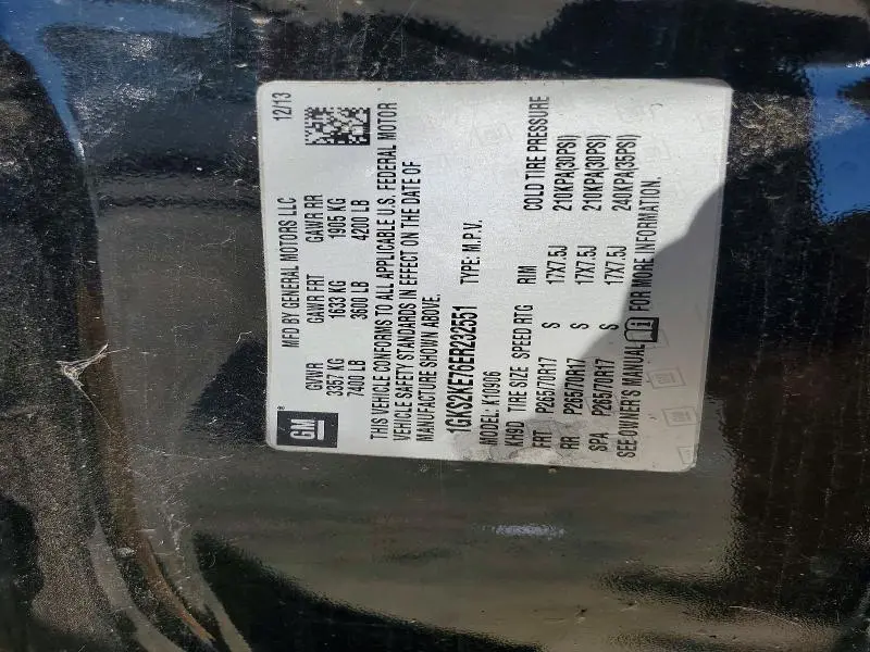 2014 GMC YUKON XL K1500 SLT  