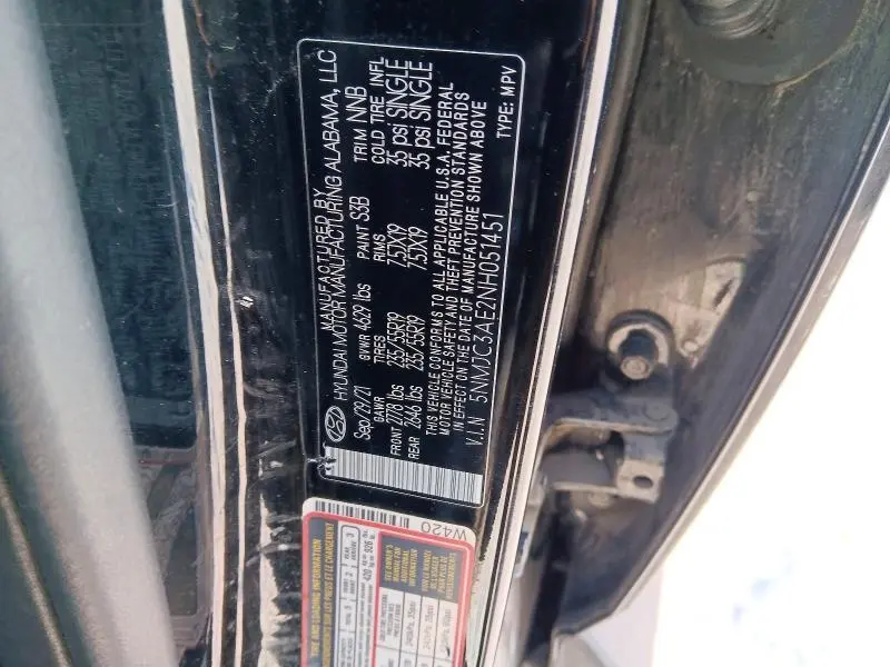 2022 HYUNDAI TUCSON SEL  