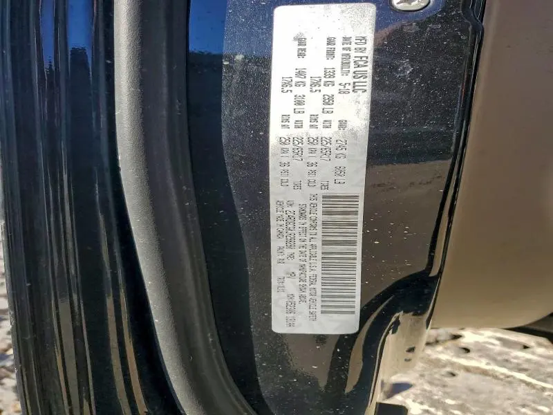 2018 DODGE GRAND CARAVAN SXT  