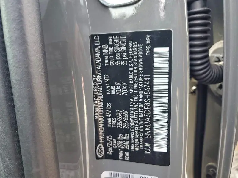 2025 HYUNDAI TUCSON SE  