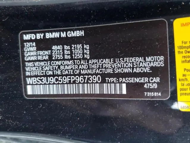 2015 BMW M4 