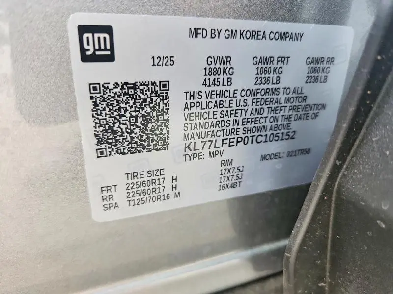 2026 CHEVROLET TRAX LS  