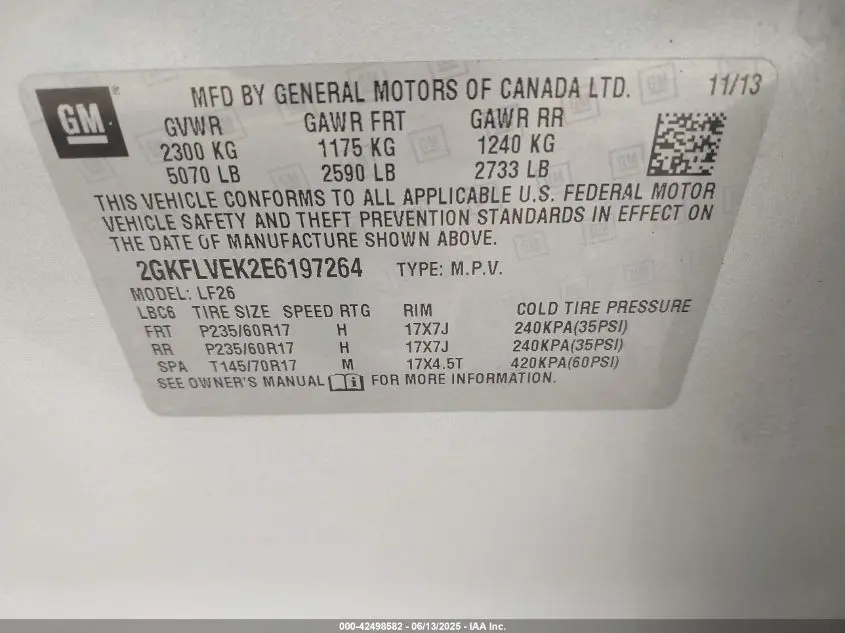 2014 GMC TERRAIN SLE-1