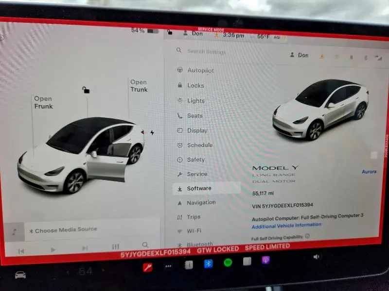 2020 TESLA MODEL Y   