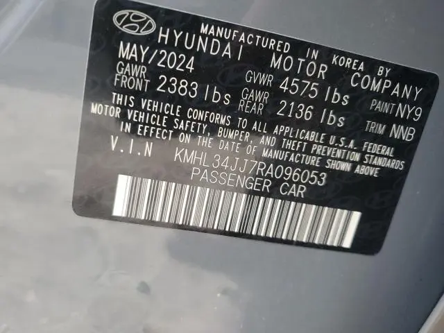 2024 HYUNDAI SONATA HYBRID  