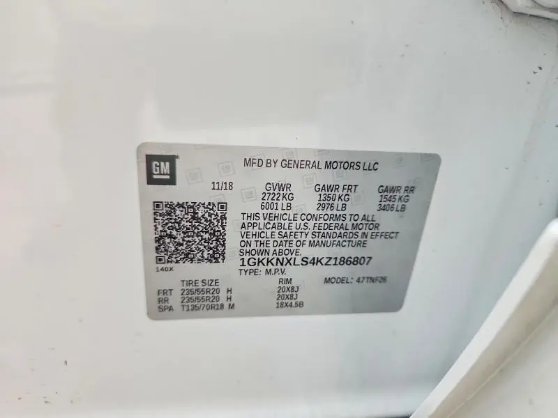 2019 GMC ACADIA DENALI  