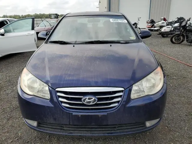 2010 HYUNDAI ELANTRA BLUE  