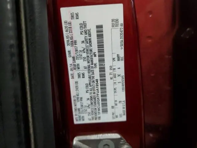 2015 FORD ESCAPE SE  