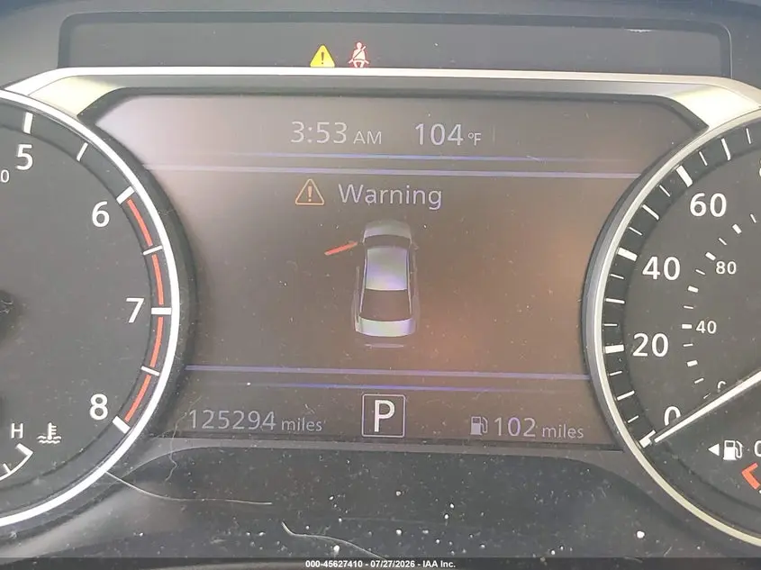 2019 NISSAN ALTIMA 2.0 SR