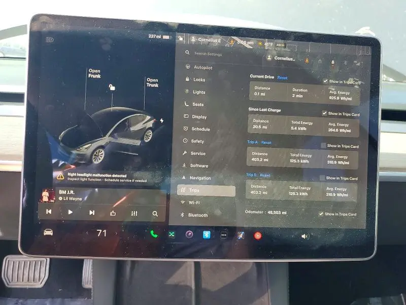 2021 TESLA MODEL 3   