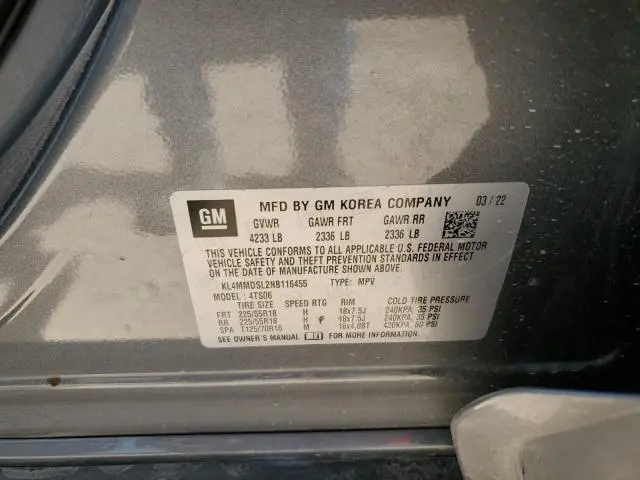 2022 BUICK ENCORE GX SELECT