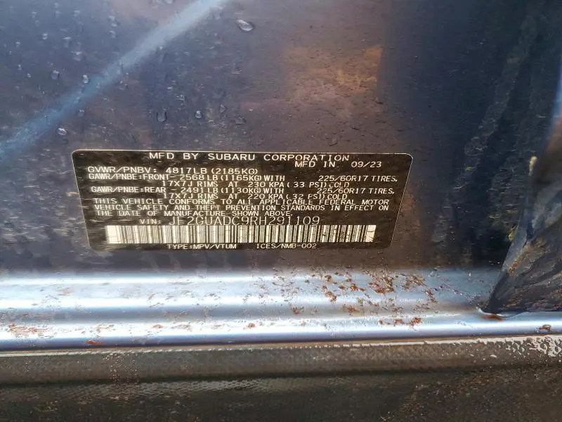 2024 SUBARU CROSSTREK PREMIUM  