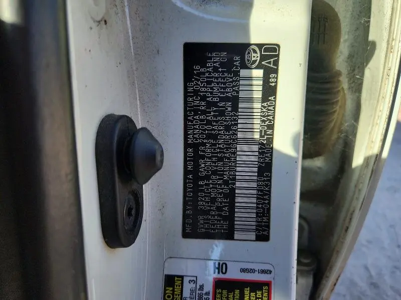 2016 TOYOTA COROLLA S PLUS  