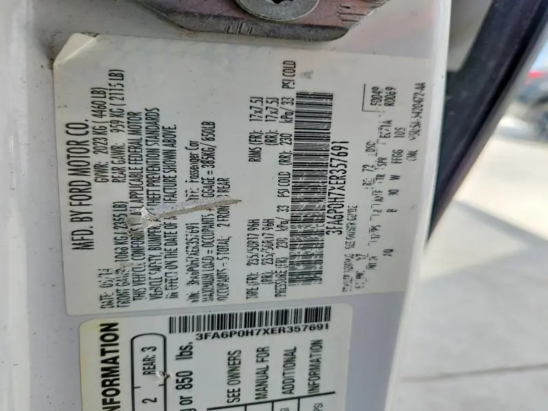 2014 FORD FUSION SE  