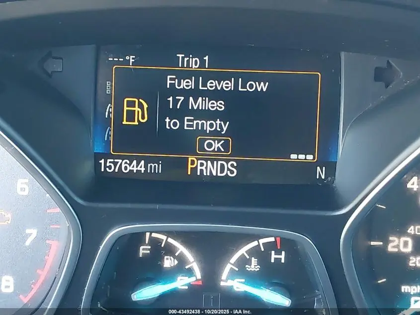 2017 FORD ESCAPE TITANIUM