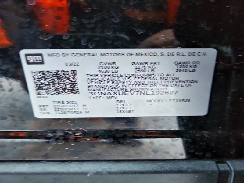 2022 CHEVROLET EQUINOX LT  