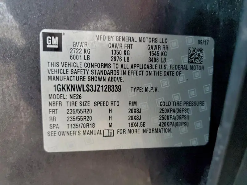 2018 GMC ACADIA SLT-2  