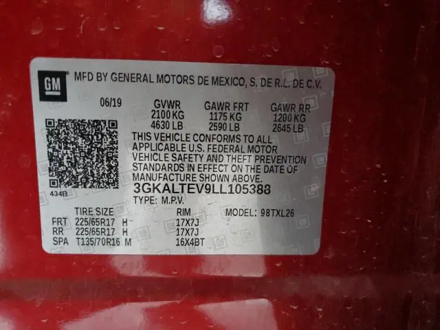 2020 GMC TERRAIN SLE  