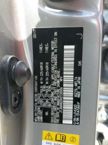 2017 LEXUS NX 200T BASE  