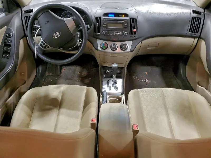 2010 HYUNDAI ELANTRA BLUE  