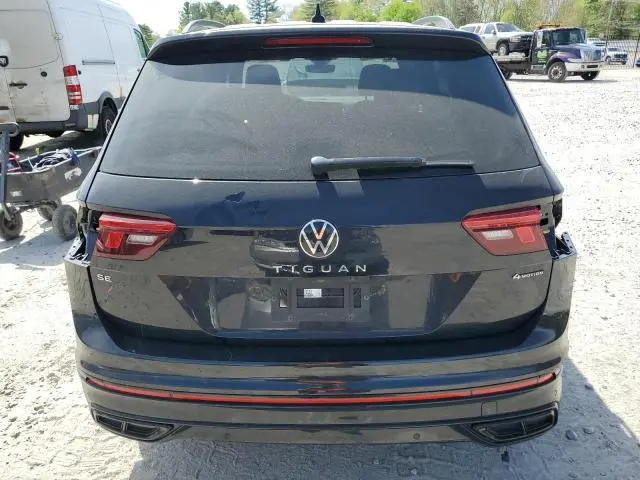 2022 VOLKSWAGEN TIGUAN SE R-LINE BLACK  