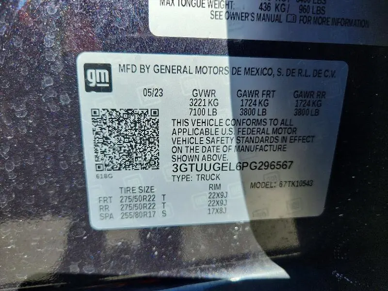 2023 GMC SIERRA K1500 DENALI  