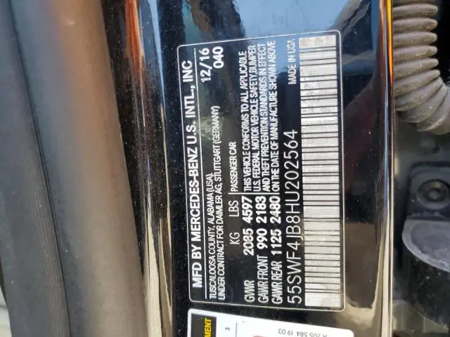 2017 MERCEDES-BENZ C 300  