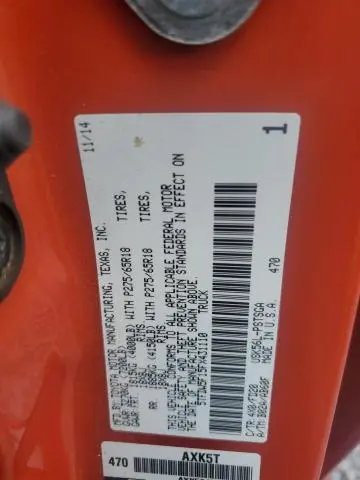 2015 TOYOTA TUNDRA CREWMAX SR5  