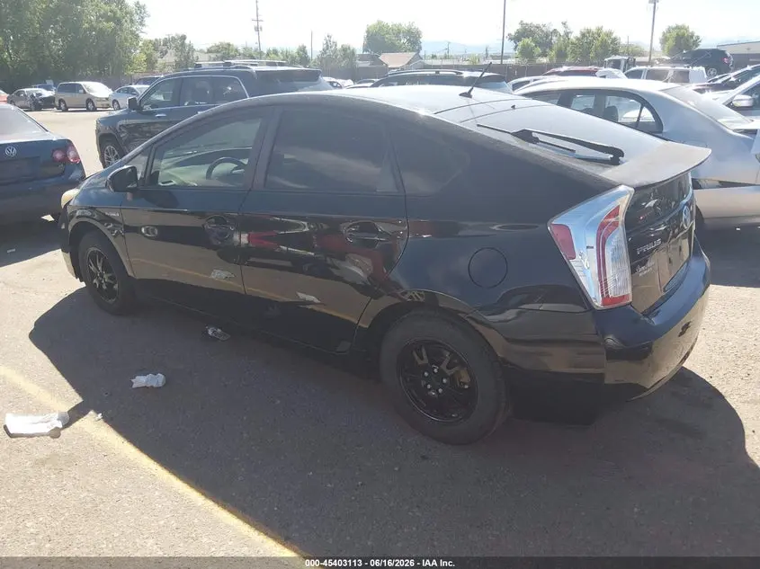 2013 TOYOTA PRIUS TWO