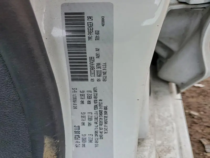 2015 CHRYSLER 200 LIMITED  