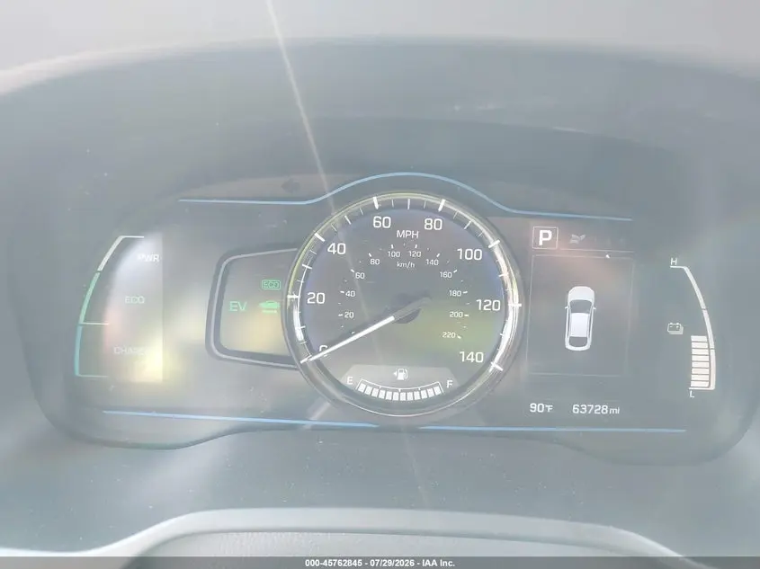 2018 HYUNDAI IONIQ HYBRID BLUE