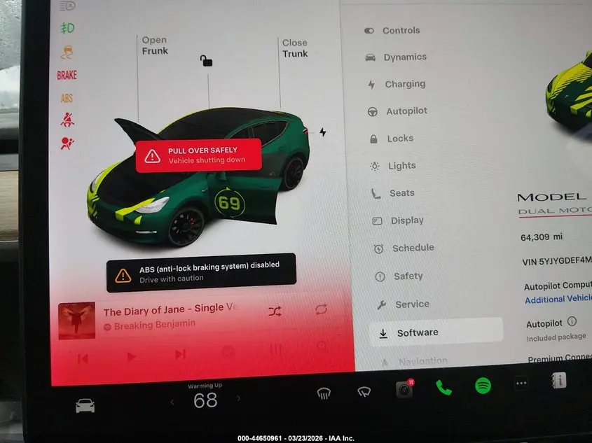 2021 TESLA MODEL Y PERFORMANCE DUAL MOTOR ALL-WHEEL DRIVE