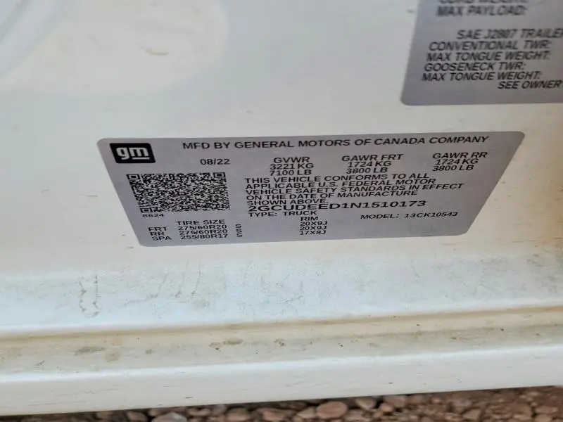 2022 CHEVROLET SILVERADO K1500 RST  