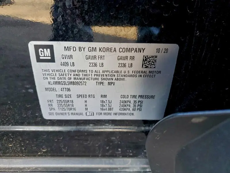 2021 BUICK ENCORE GX ESSENCE  