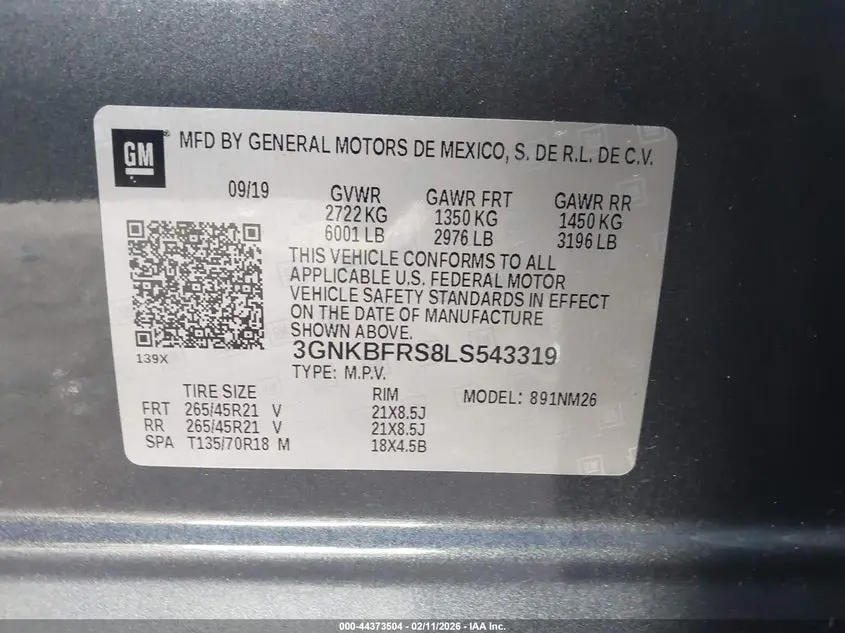 2020 CHEVROLET BLAZER FWD PREMIER