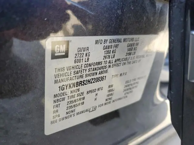 2017 CADILLAC XT5 LUXURY  
