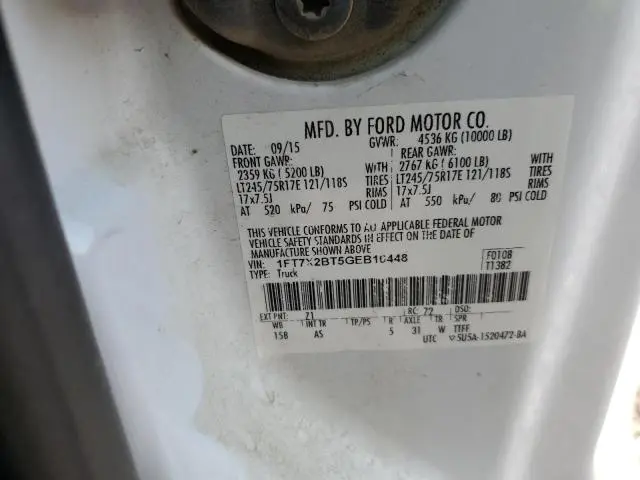 2016 FORD F250 SUPER DUTY  