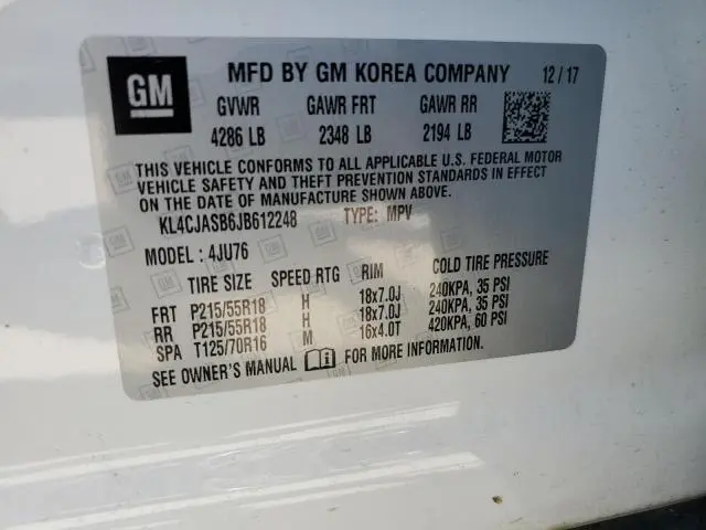 2018 BUICK ENCORE PREFERRED  