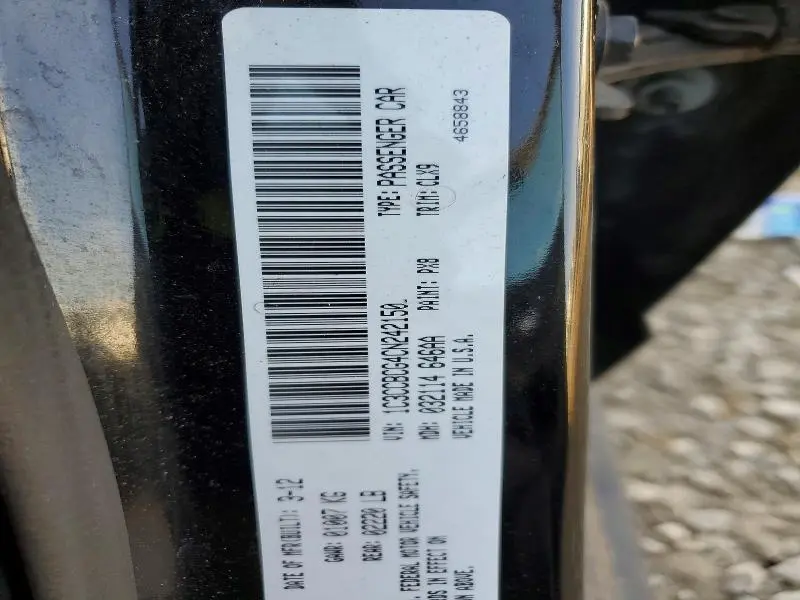 2012 CHRYSLER 200 LIMITED  