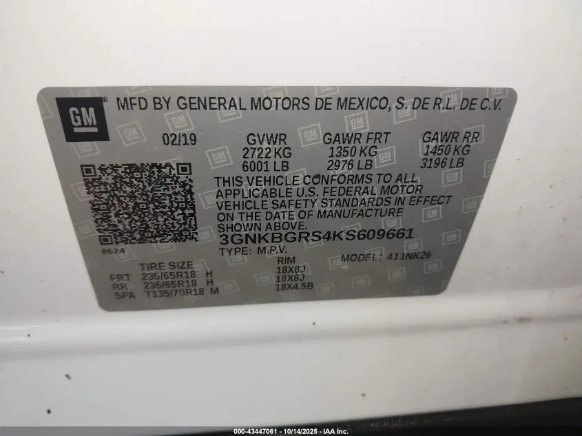 2019 CHEVROLET BLAZER  