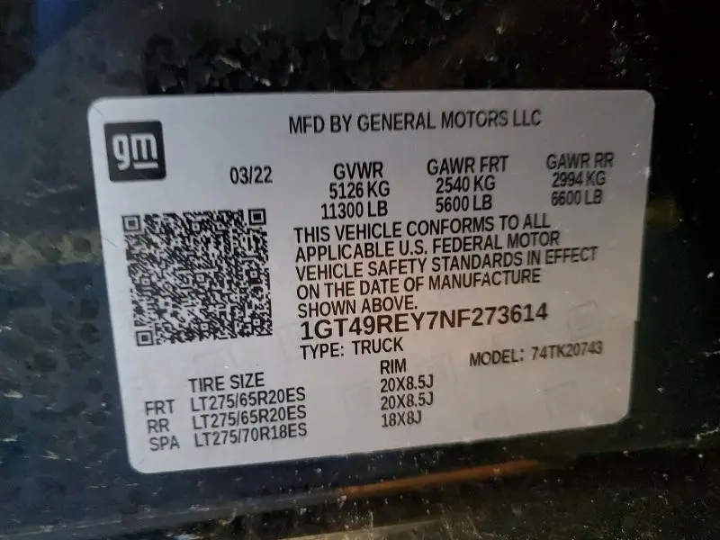 2022 GMC SIERRA K2500 DENALI  