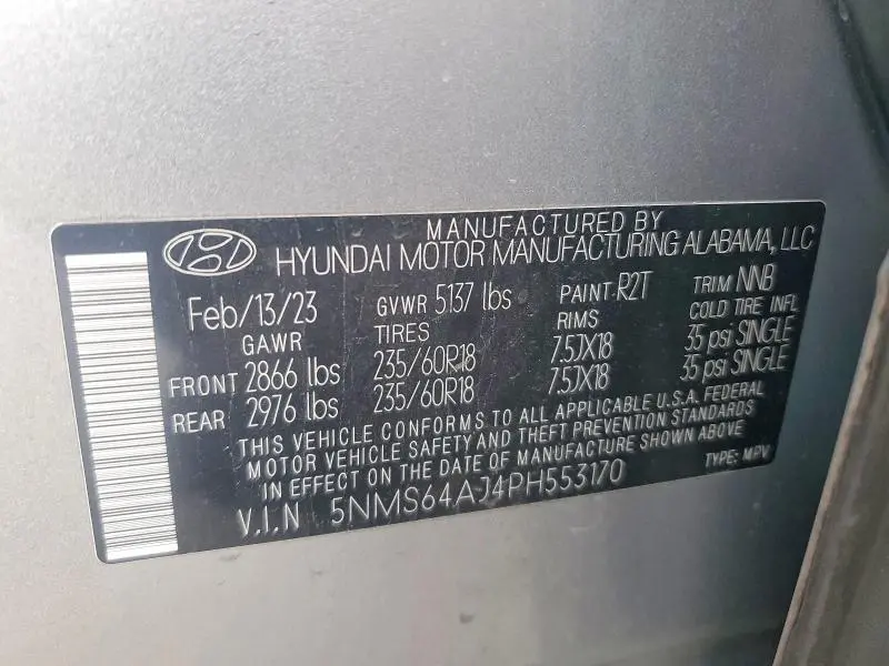 2023 HYUNDAI SANTA FE XRT  