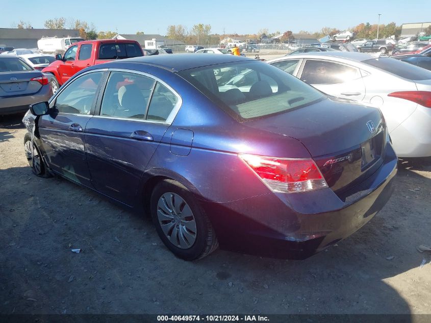 2010 HONDA ACCORD 2.4 LX