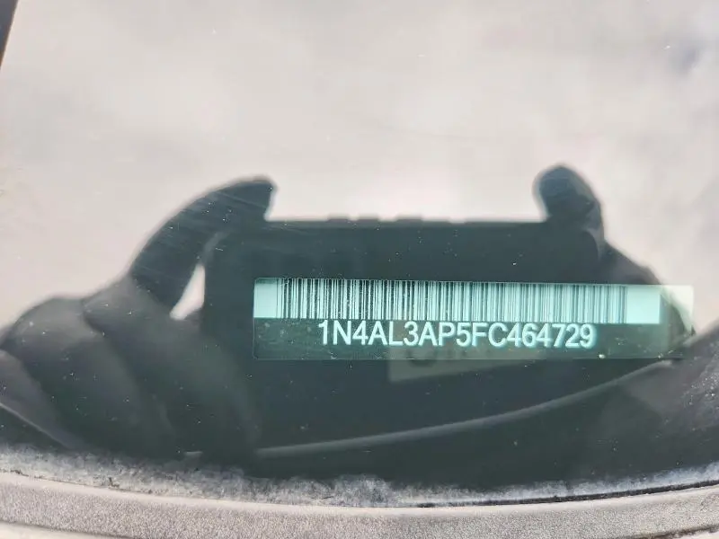 2015 NISSAN ALTIMA 2.5 S  