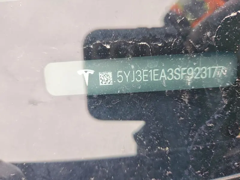 2025 TESLA MODEL 3   